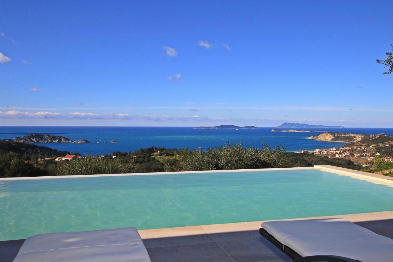 Sunset Sea View Villa 3 Άγιος Γεώργιος Πάγων Εξωτερικό φωτογραφία