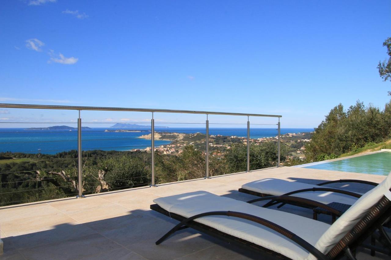 Sunset Sea View Villa 3 Άγιος Γεώργιος Πάγων Εξωτερικό φωτογραφία